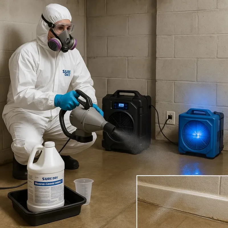 Sanitization and Odor Removal process in Verplanck, NY